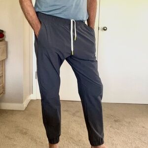Olivers Bradbury Jogger Gray Stretch Nylon Pant Men’s M - EUC